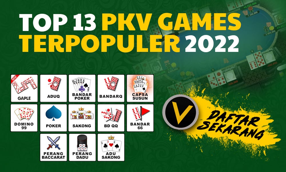 KUMPULAN SITUS PKV GAMES MUDAH MENANG TERPERCAYA DI INDONESIA 2023 | by  DAFTAR SITUS PKV GAMES POKER ONLINE MUDAH MENANG | Medium