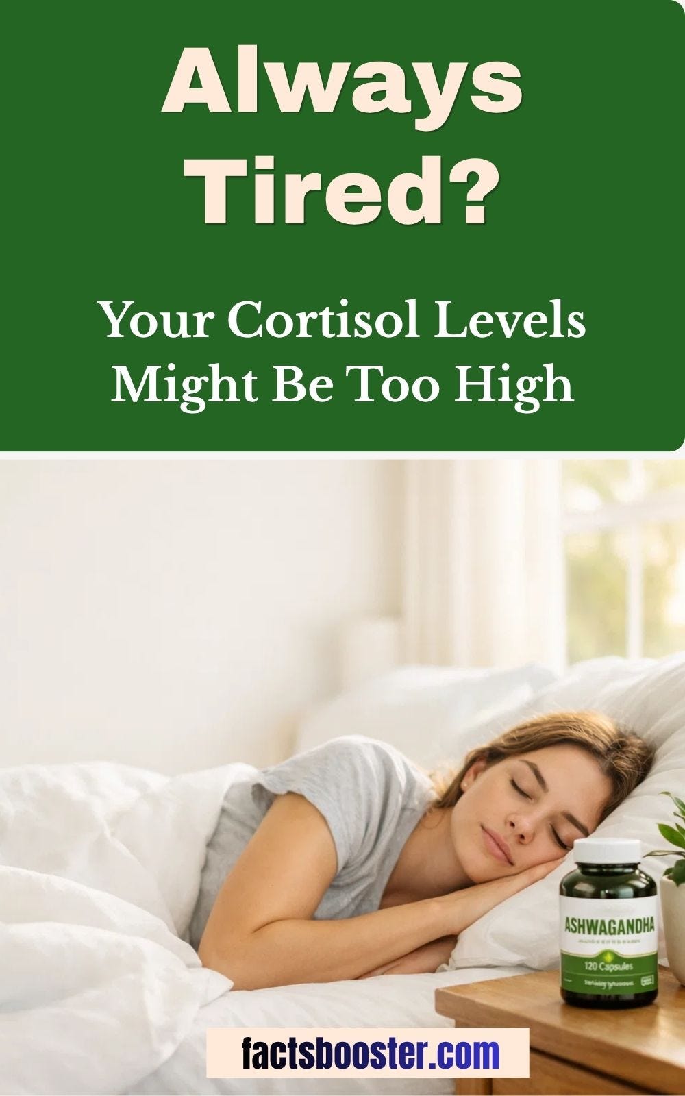 Why Am I Always Tired?Why Am I Always Tired? Your Cortisol Levels Might Be Too High