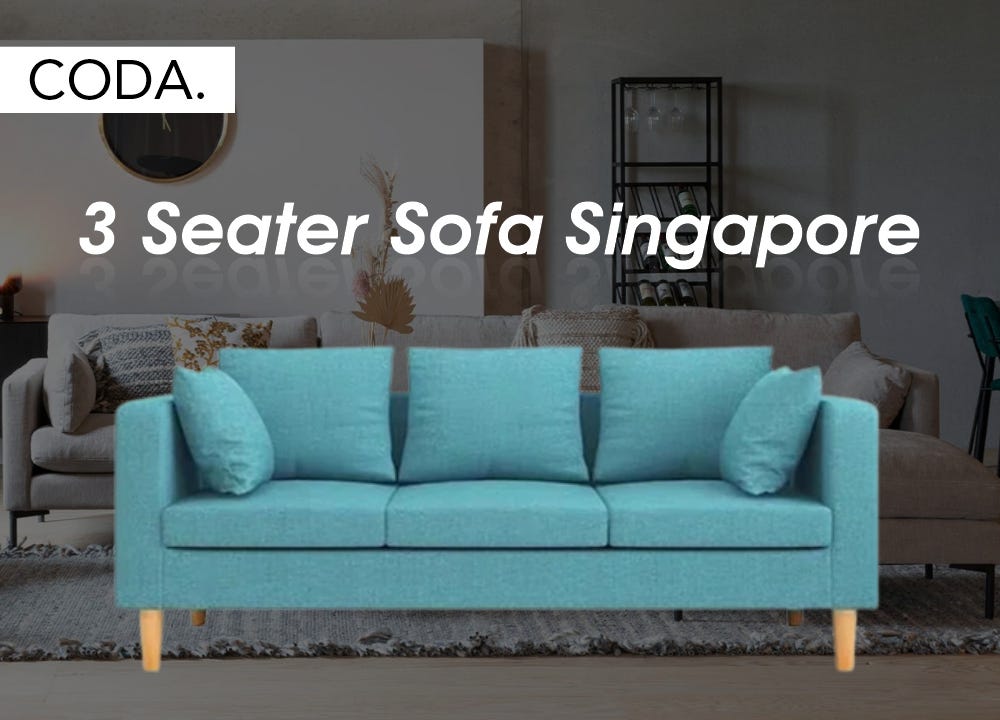 Buy 3 Seater Sofa Online In Singapore At Best Price CODA Furniture