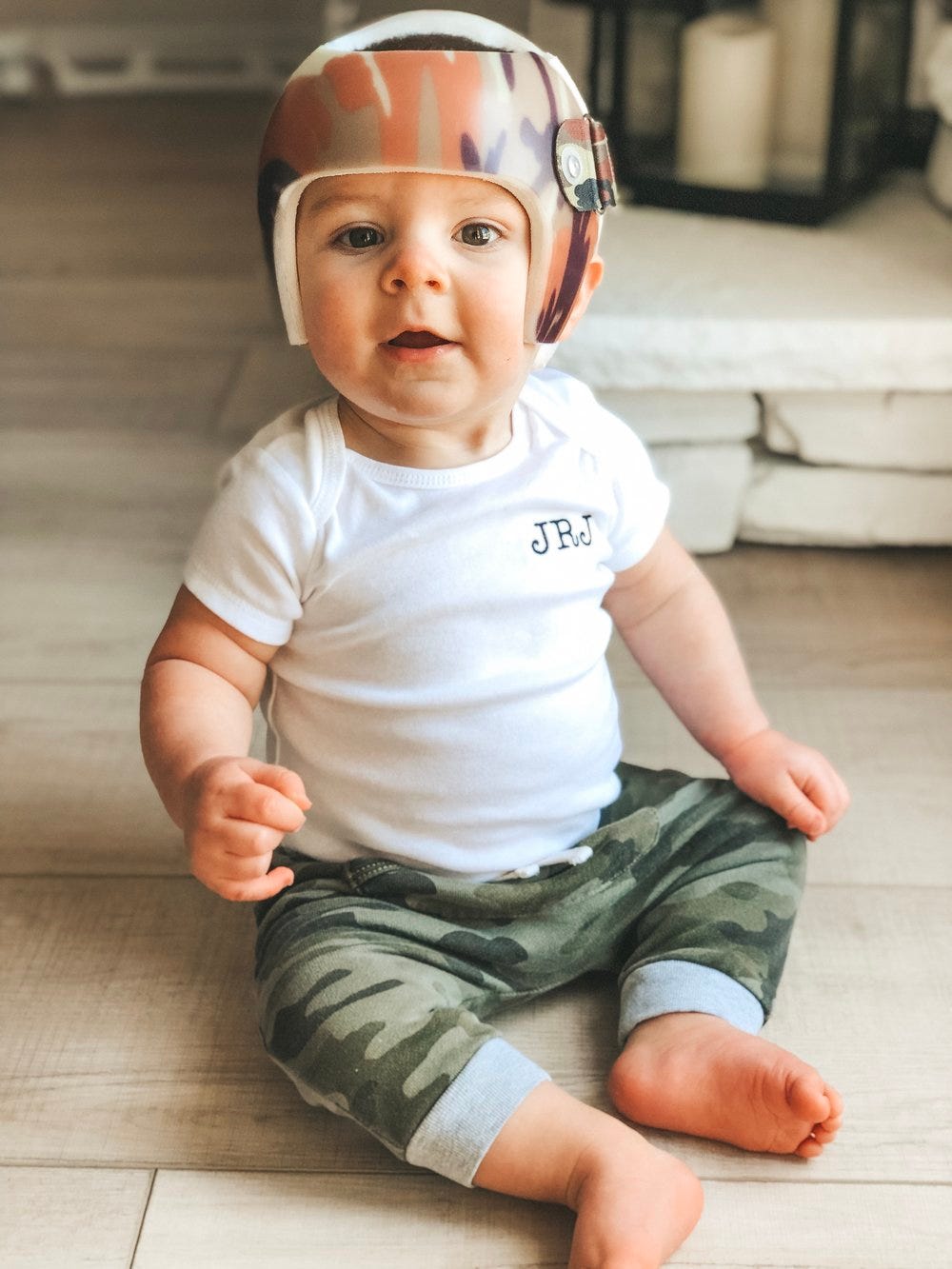 Plagiocephaly Treatment & Head Shaping Helmet UK by David James Medium