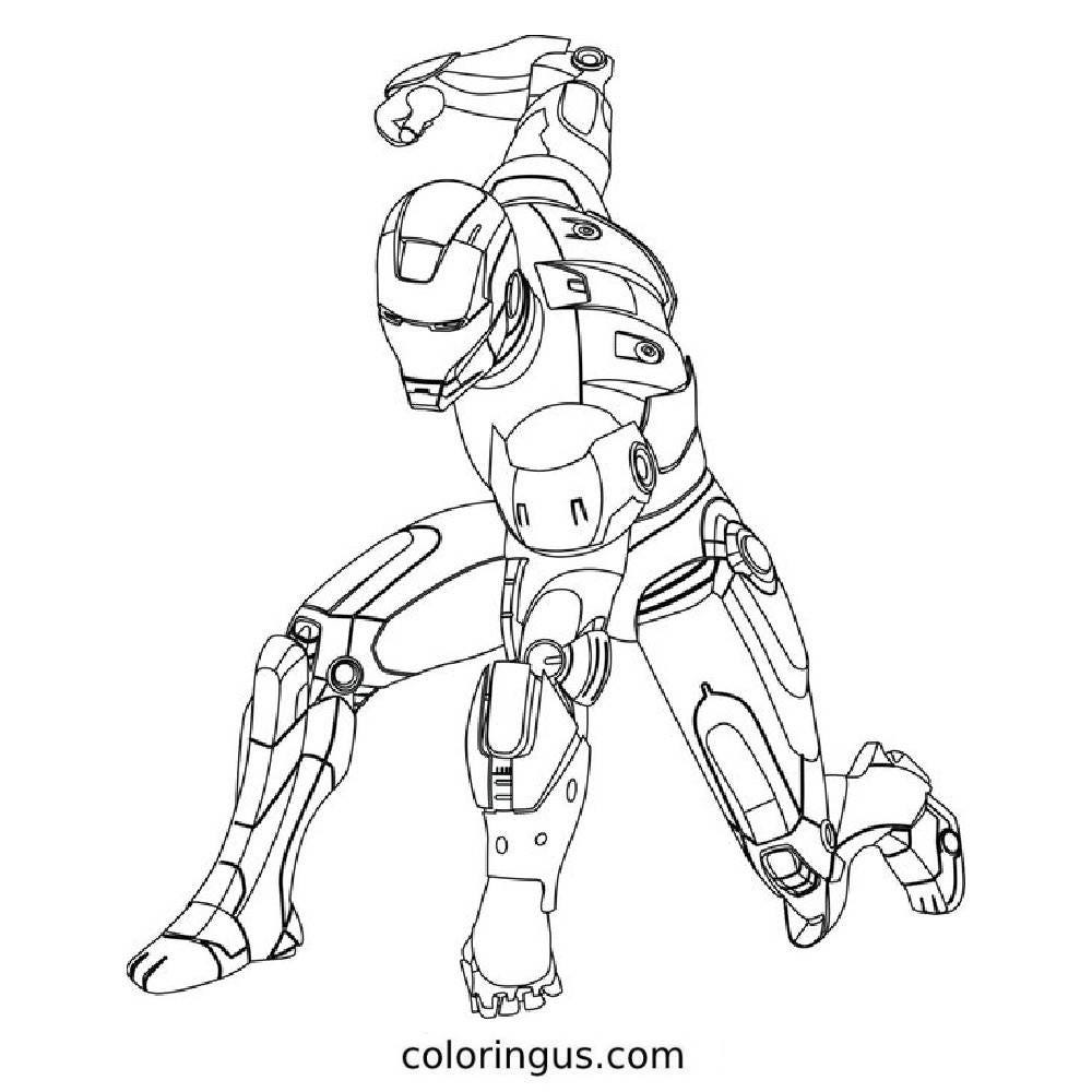 Iron man Coloring Pages Printable for Free Download - Coloring Us - Medium