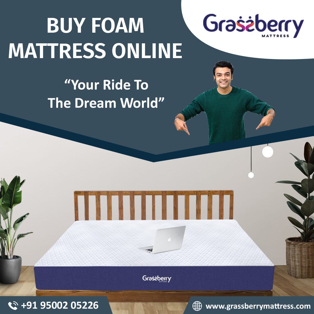 Buy The Best Foam Mattress During The Festivals! by