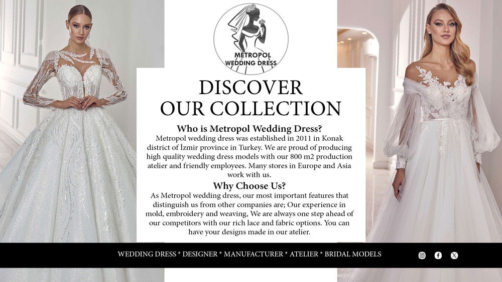 Wholesale Bridal Gowns Manufacturers Best 4, by Metropolweddingdress, Mar, 2024