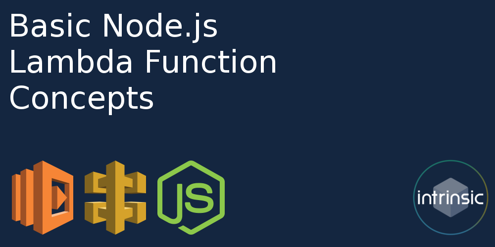 Basic Node.js Lambda Function Concepts | by Thomas Hunter II ...