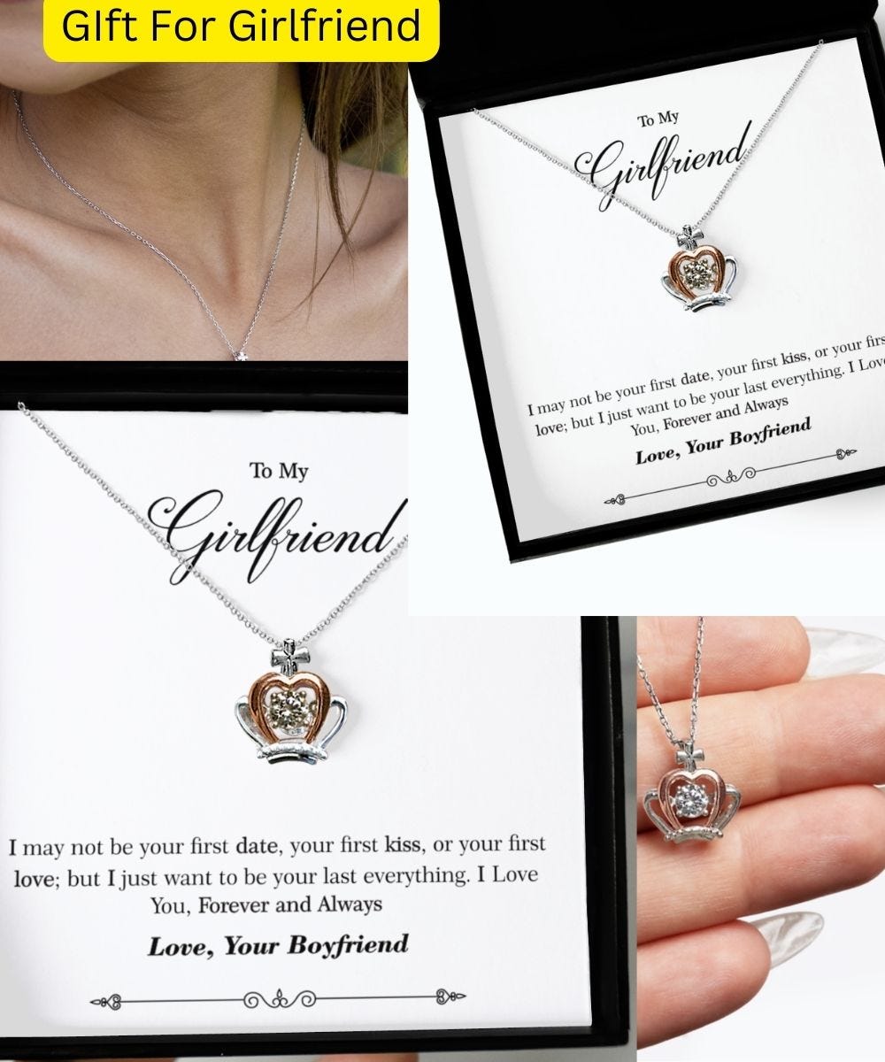Sentimental Gift Ideas for Girlfriend by To My Girlfriend Necklace
