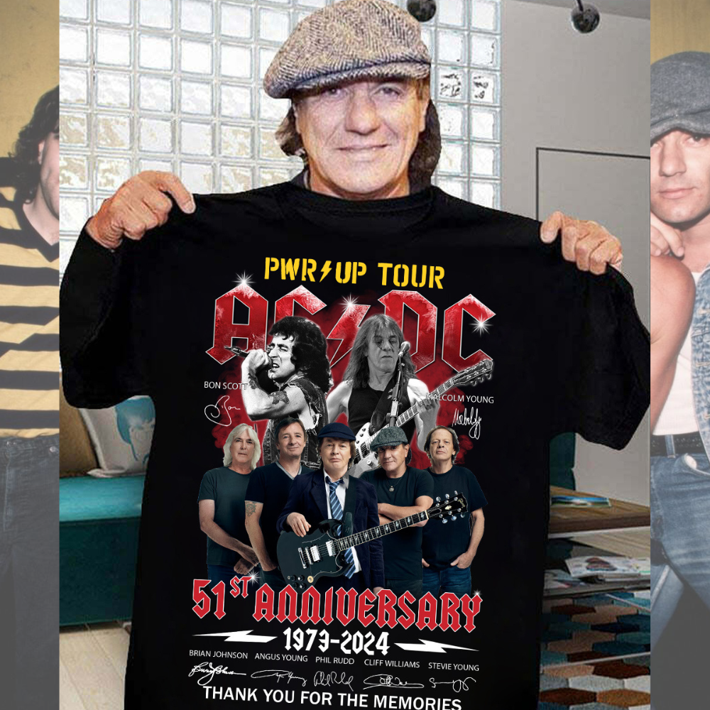 ACDC Power Up Tour 51st Anniversary Thank You For The