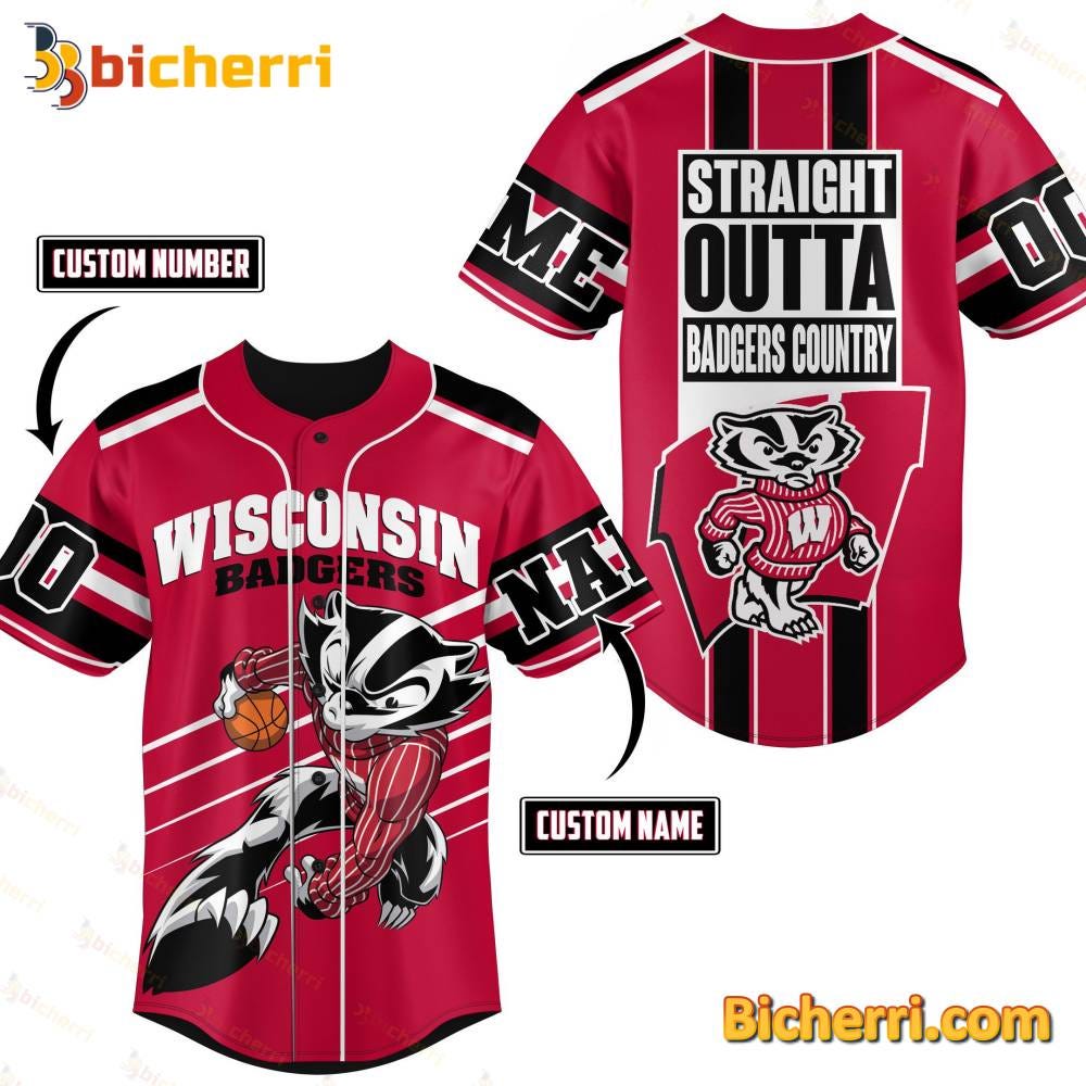Show Your Badgers Pride with Our Straight Outta Badgers Country