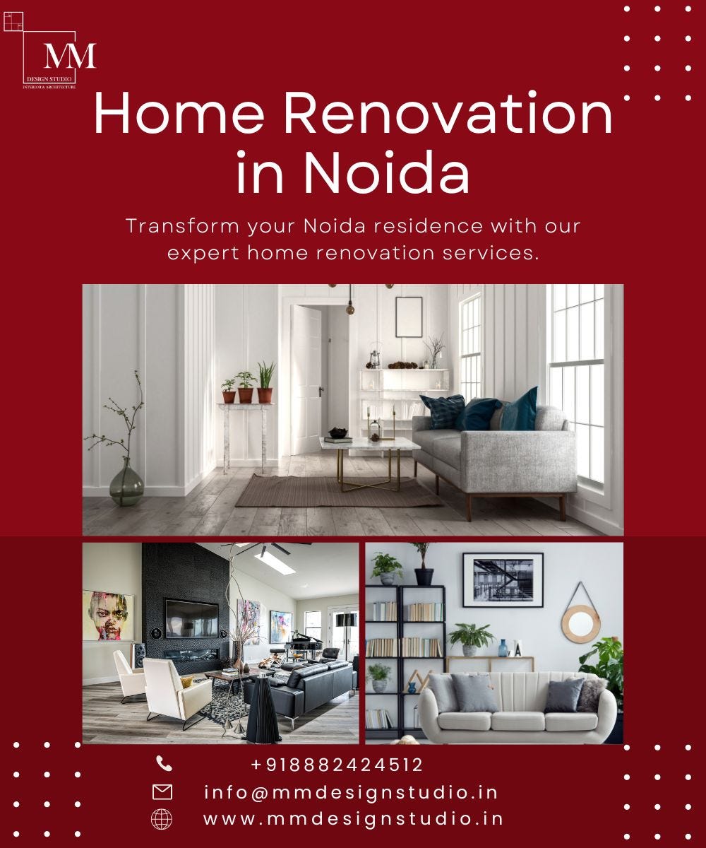 Home Renovation in Noida - MM Design Studio - Medium