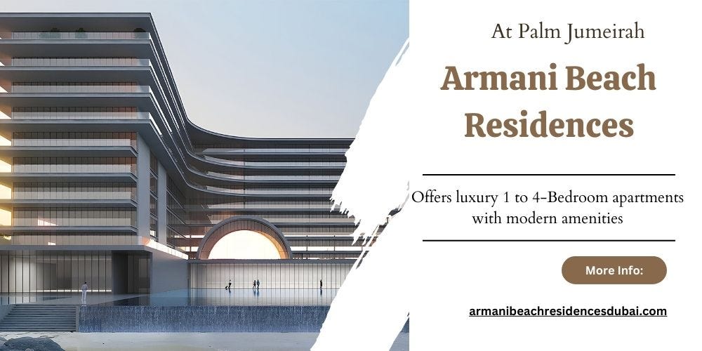 Armani Beach Residences At Palm Jumeirah Dubai Quality