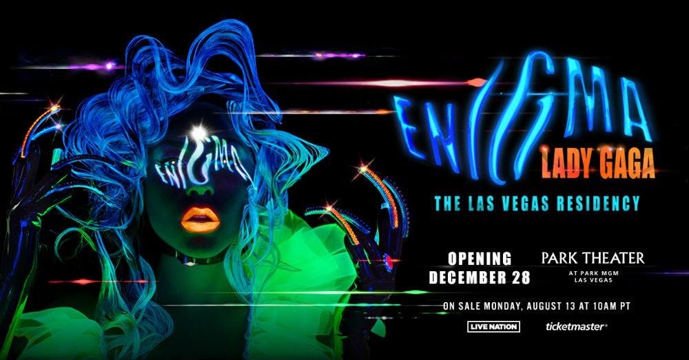 Lady Gaga's Takes Vegas with Enigma