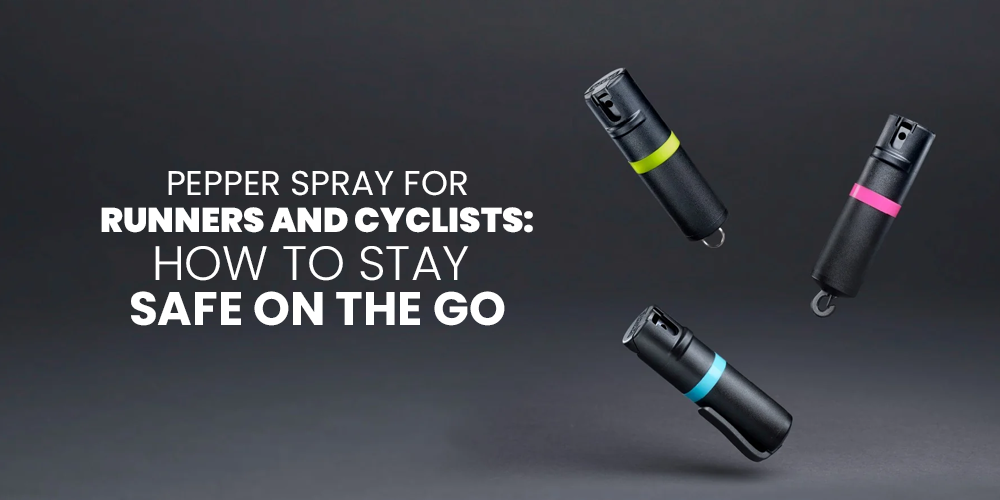 Pepper Spray for Runners and Cyclists How to Stay Safe on the Go by