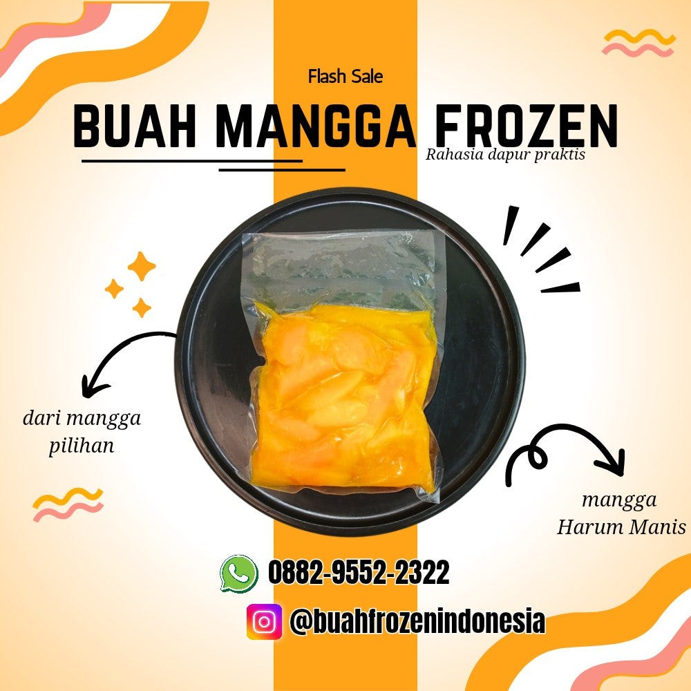 🥭❄️ Manis, harum, dan praktis!