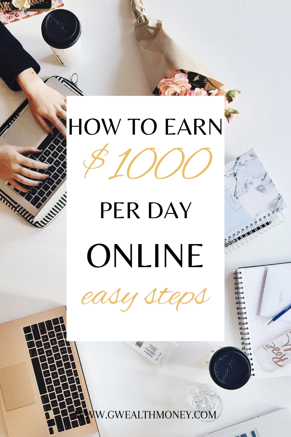 HOW TO EARN 1000 DOLLARS PER DAY ONLINE by Godspower Wealth