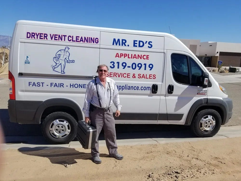 Mr. Ed's Clean Dryer Vent in Albuquerque, NM - Mr. Ed's Dryer Vent Cleaning  - Medium