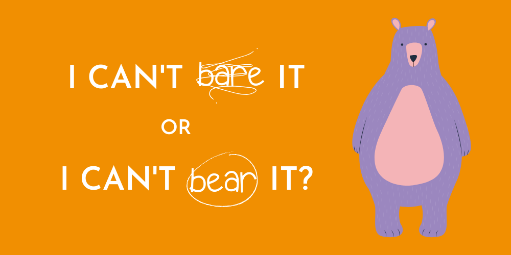 Bear vs. Bare - What Is the Difference? (with Illustrations and Examples)