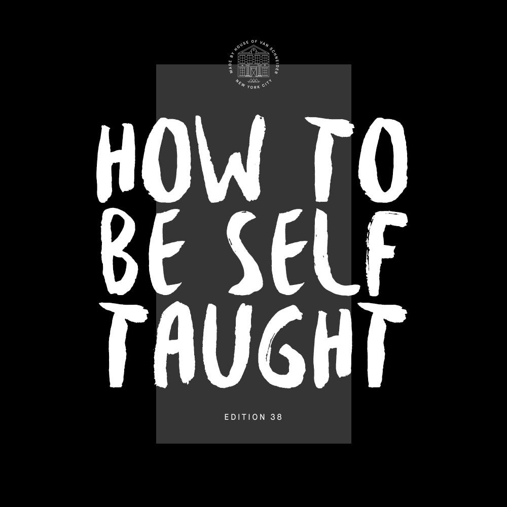 How To Be Self Taught. by Tobias van Schneider first appeared… by