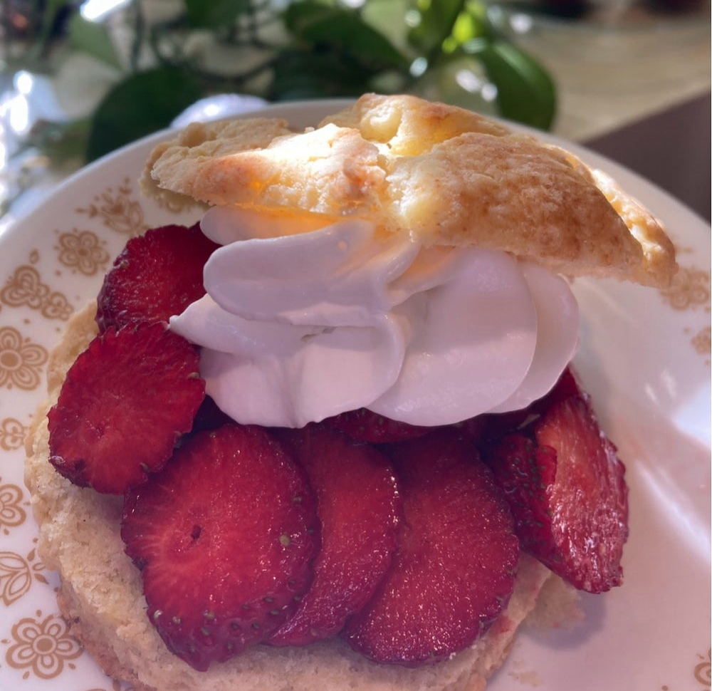 strawberry shortcake, author’s photo