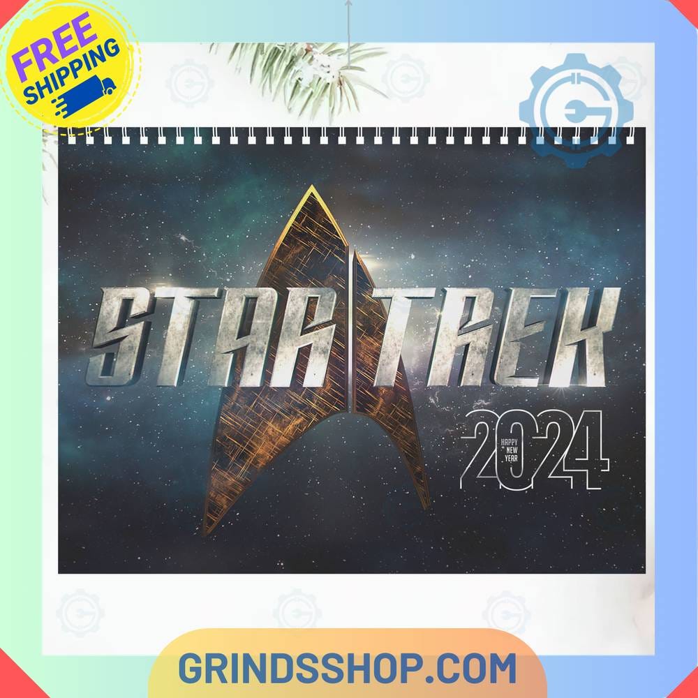 STAR TREK 2024 WALL HANGING CALENDAR by Isorabuntakj Jan, 2024 Medium