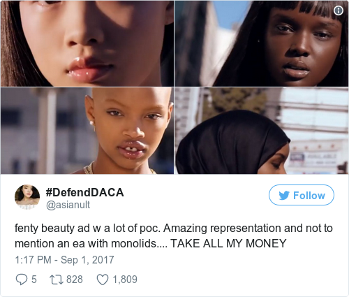 advertisement fenty beauty ads