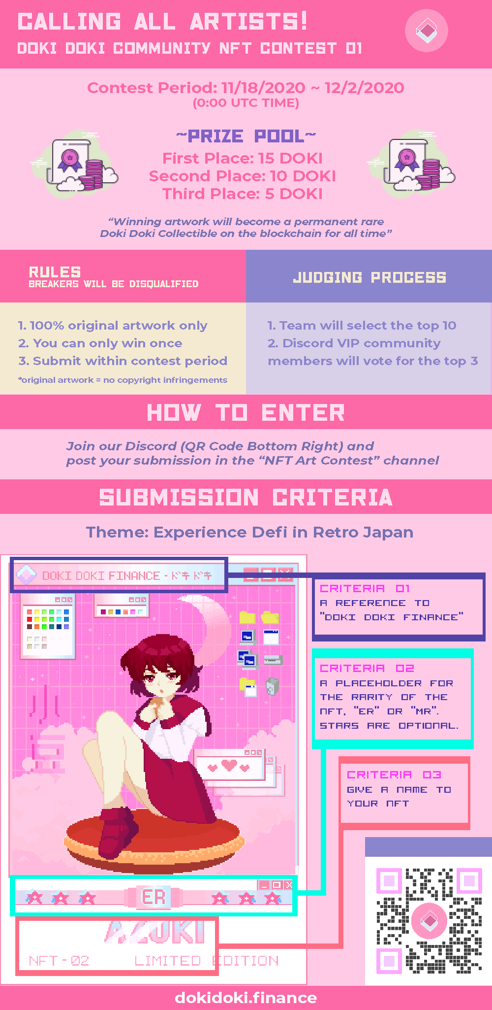 Doki Doki Community NFT Contest #1 ! | by Doki Doki | Medium