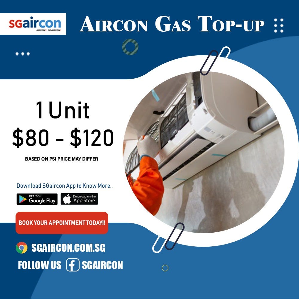 Aircon gas topup Sgairconsingapore Medium