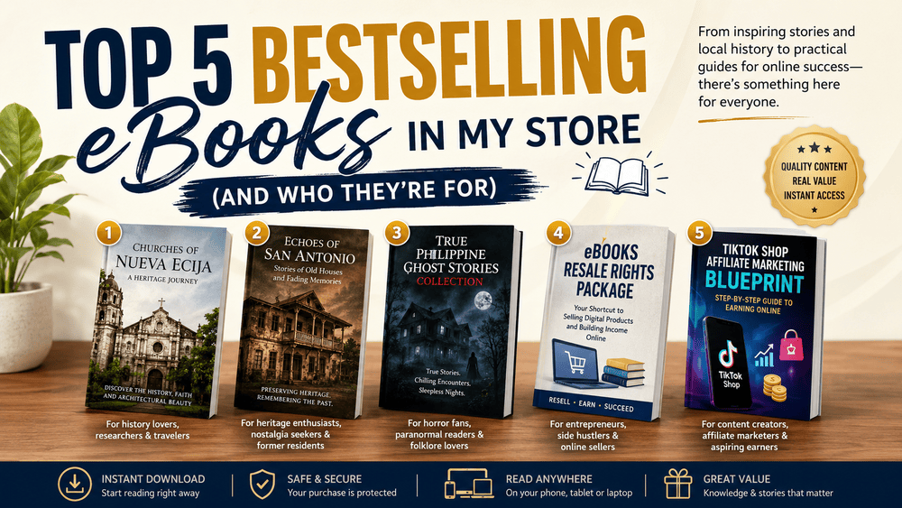 My Bestselling eBooks