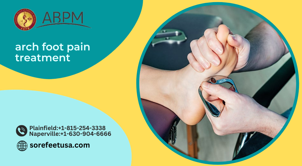 Podiatry Insights Natural Arch Foot Pain & Ankle Pain Treatment Plainfield IL by Sorefeetusa