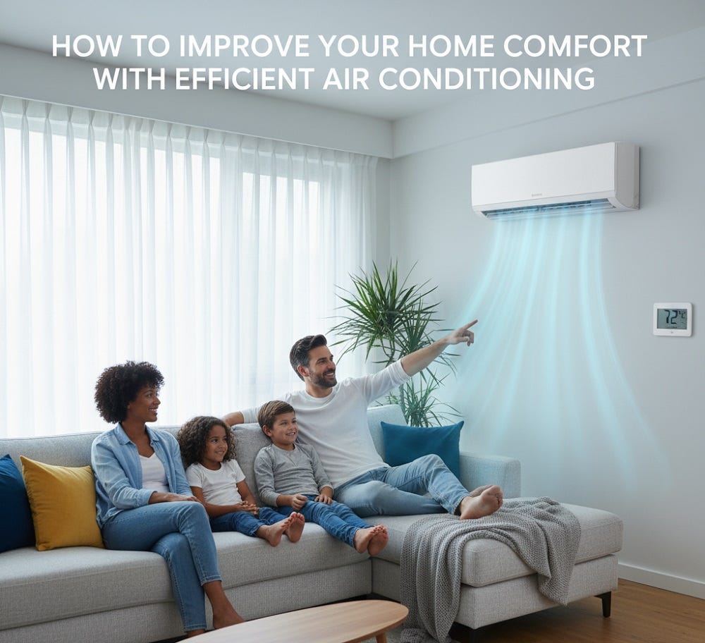 How to Improve Your Home Comfort with Efficient Air Conditioning