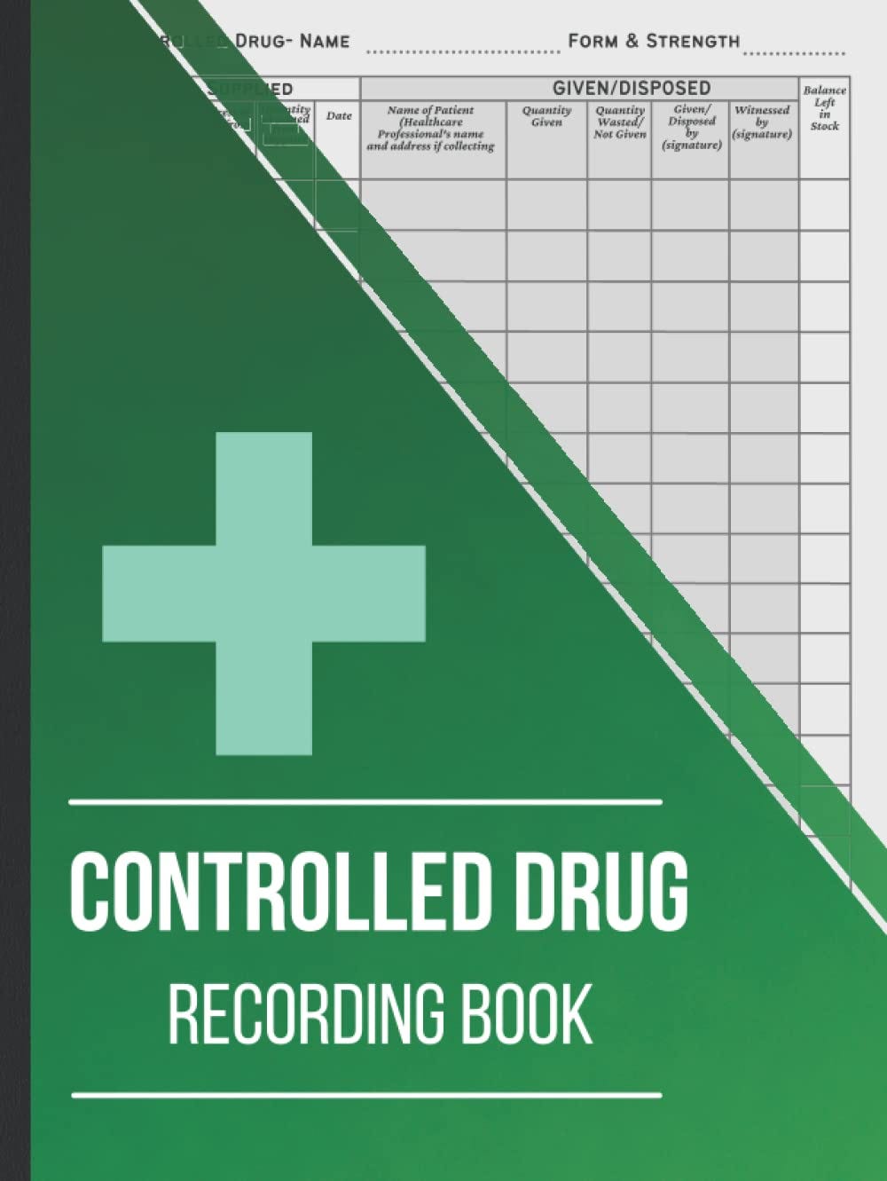[READ] Controlled Drug Recording Book Controlled Drugs Book Record for Hospital Nursing