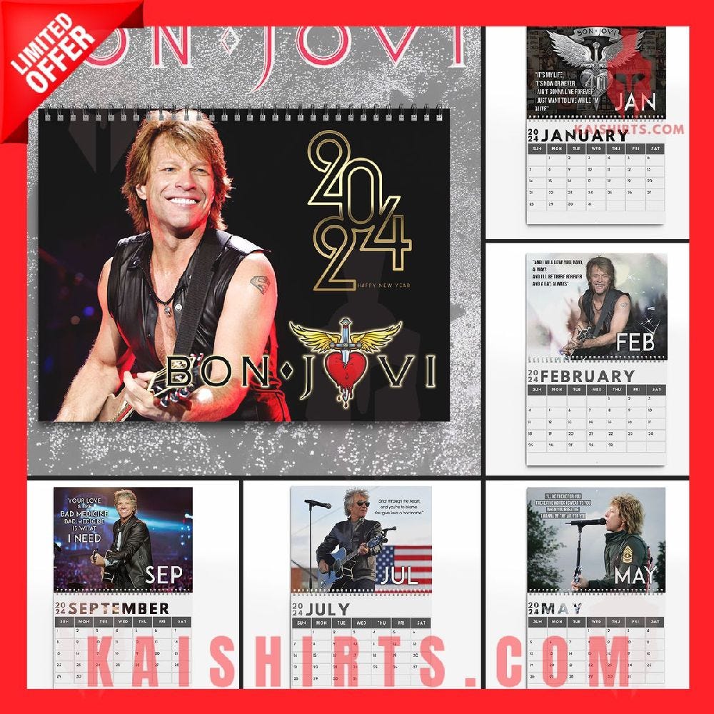 Bon Jovi 2024 Wall Hanging Calendar By Eyamtigresz Jan 2024 Medium   1*w KBKbML2bw RCymH01uzQ 