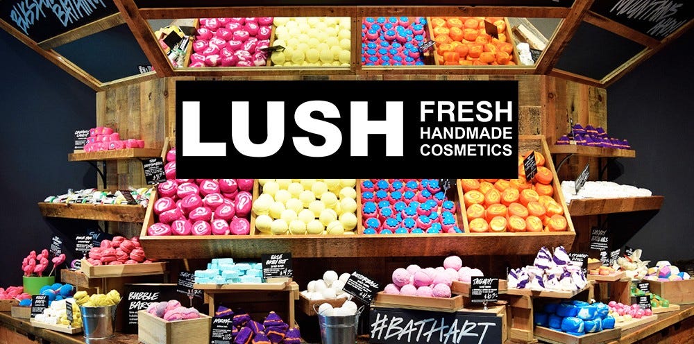 LUSH : Une marque de cosmétiques pas comme les autres, by Quitterie  Bouffard, Marketing, Marques & Innovation — Bordeaux