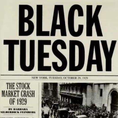 Black thursday and Black tuesday
