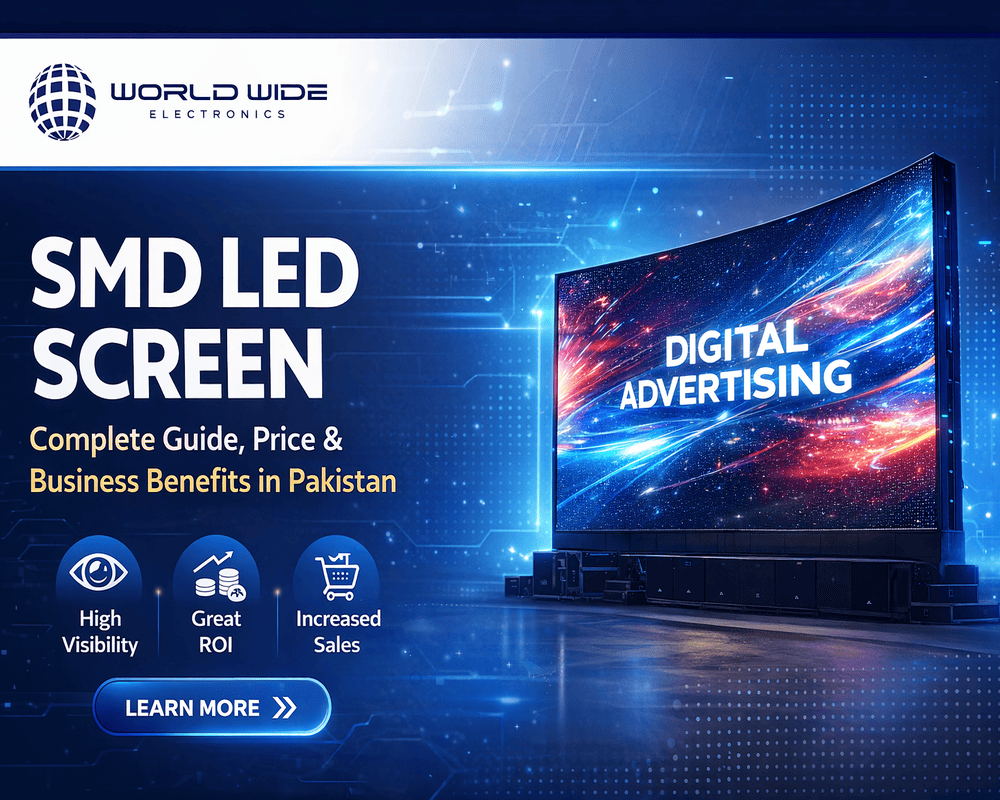 SMD Screen in Pakistan — Best SMD LED Screen for Business Advertising & Digital Signage