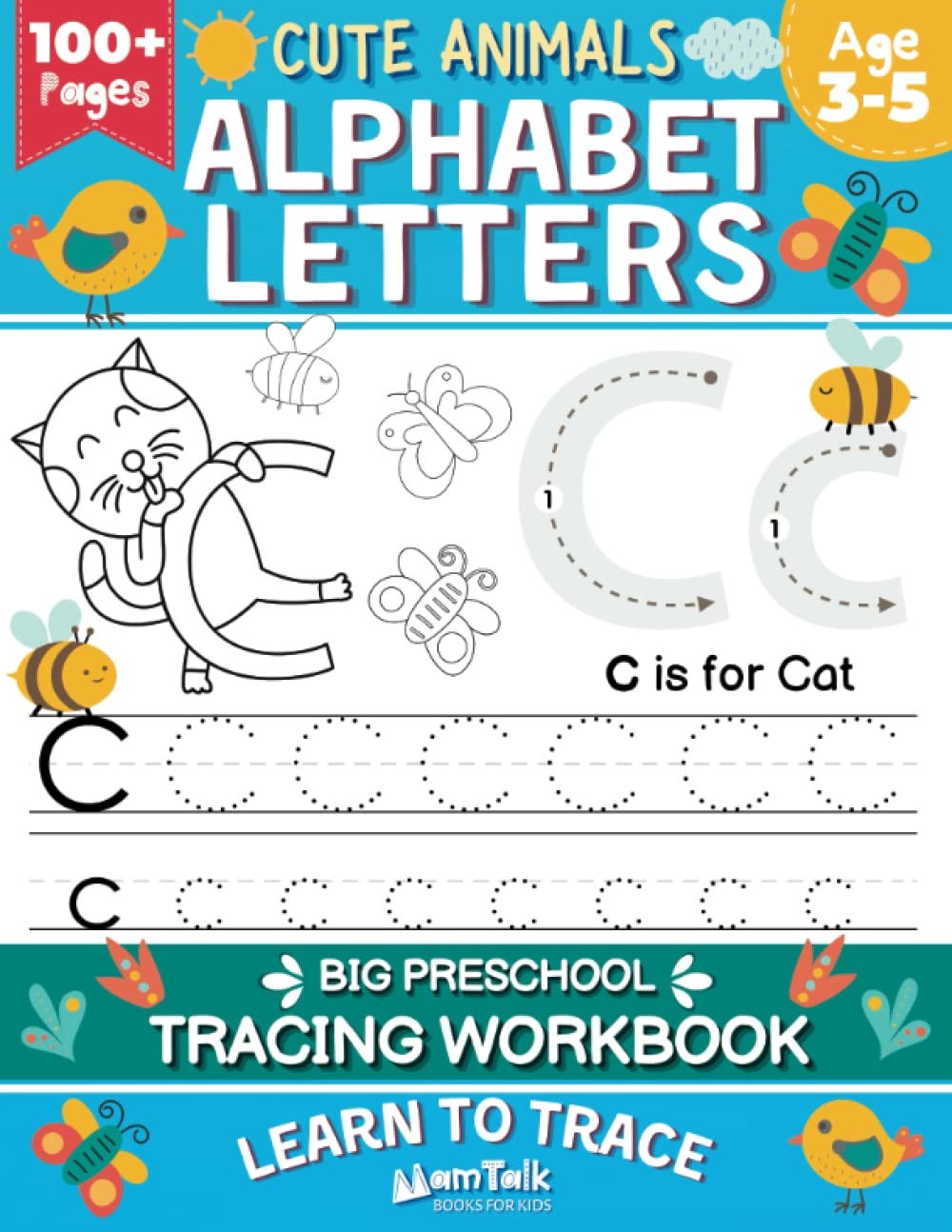 Tracing Book for Preschoolers Ser.: Letter Tracing Book for Preschoolers :  Letter Tracing Books for Kids Ages 3-5,Letter Tracing Workbook,Alphabet  Writing Practice. Learning the Easy Words by Letter Tracing Letter Tracing  Book