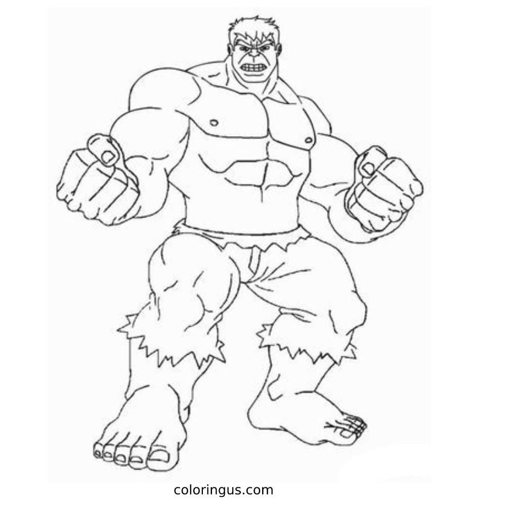 Free Printable Marvel Coloring Pages for Kids - Coloring Us - Medium