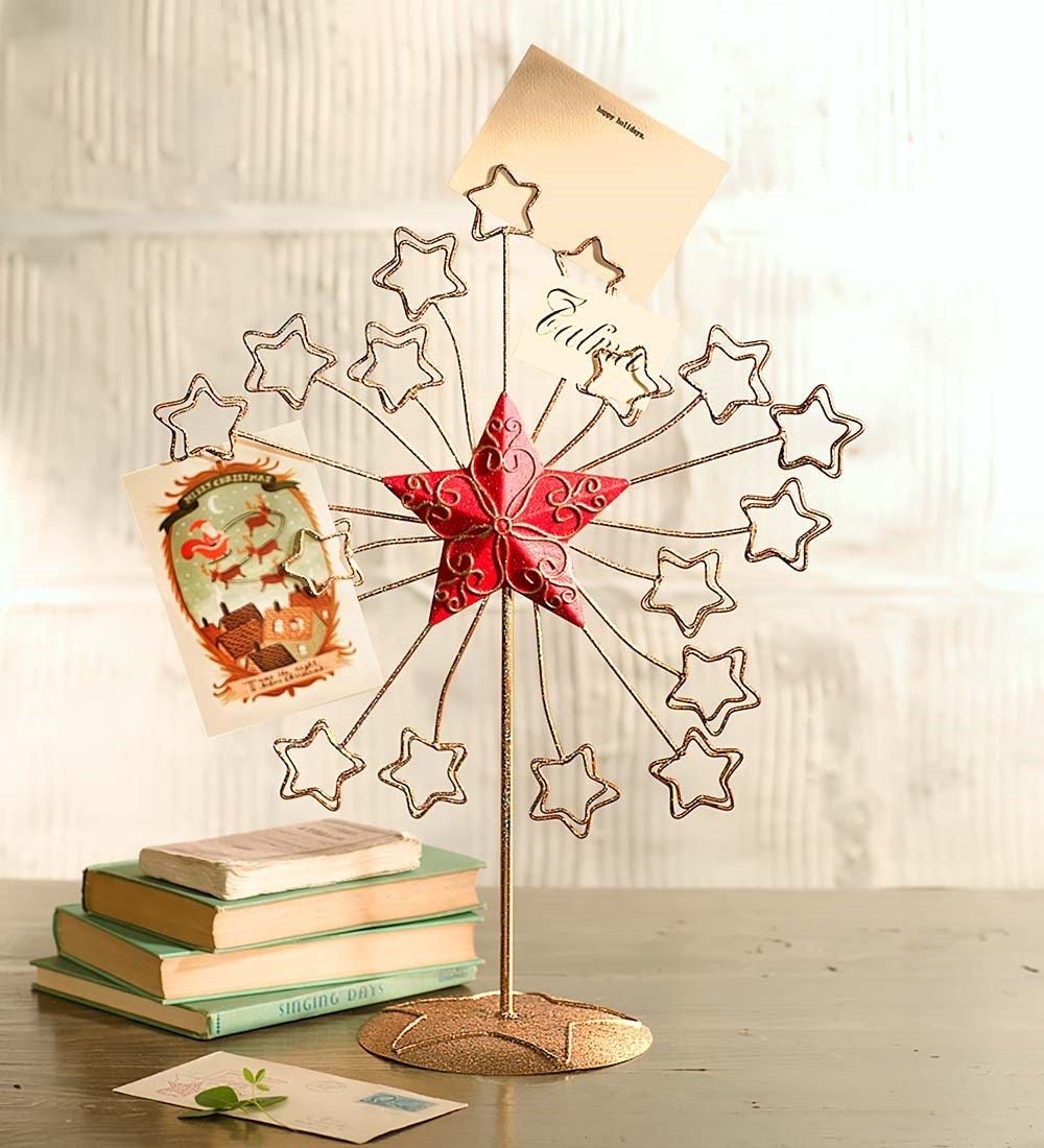 Metal wire card holder. Wire card holder can be used in a… by