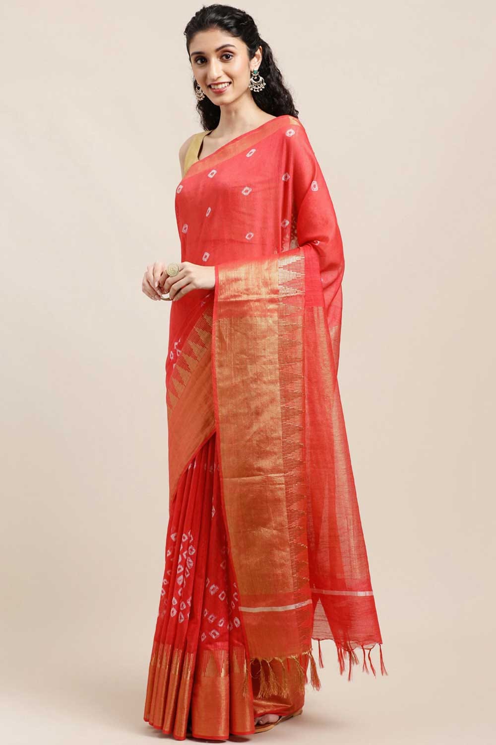 Bandhani Sarees Unveiled: A Symphony of Colors and Craftsmanship | by ...