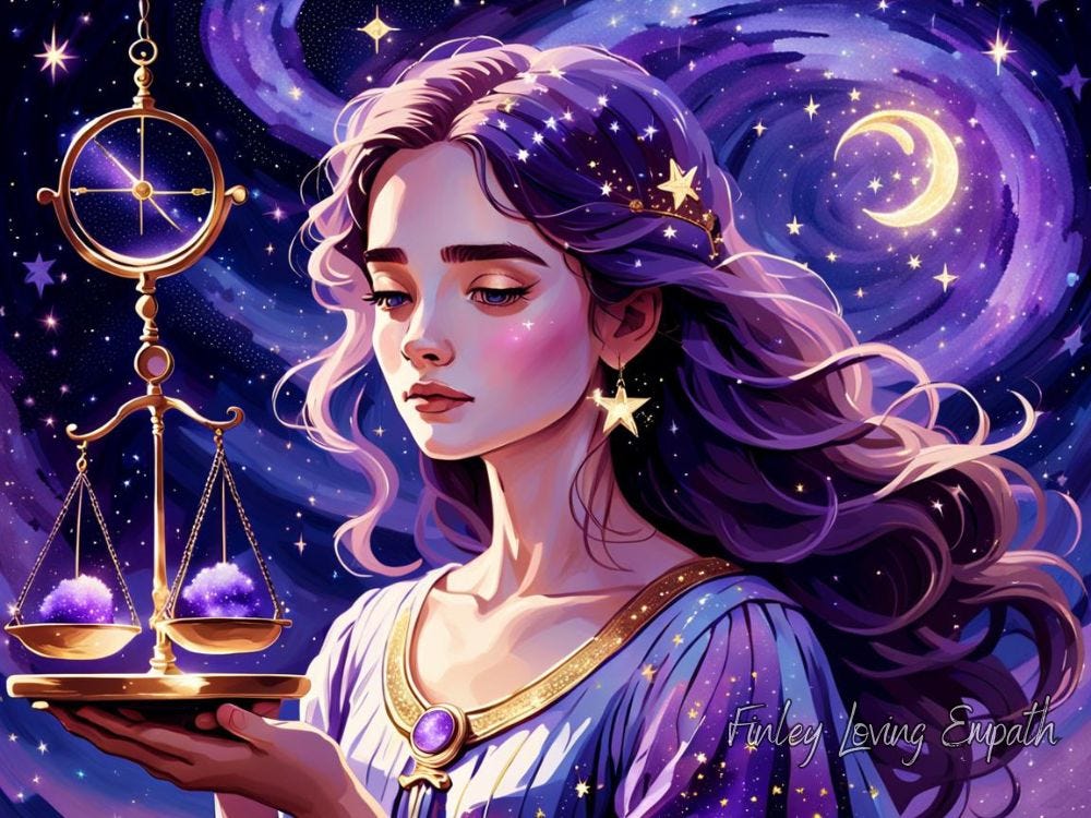 Libra Horoscope Reading for September 2024 by Finley Loving Empath