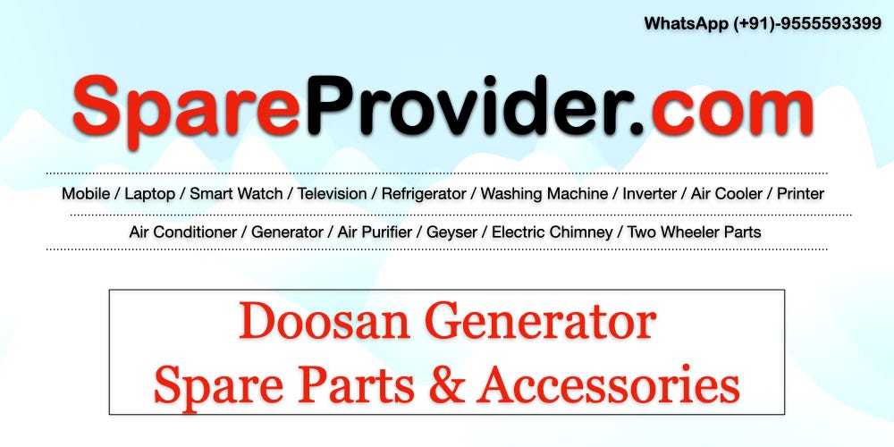 Doosan Generator Spare Parts & Accessories — SpareProvider.com