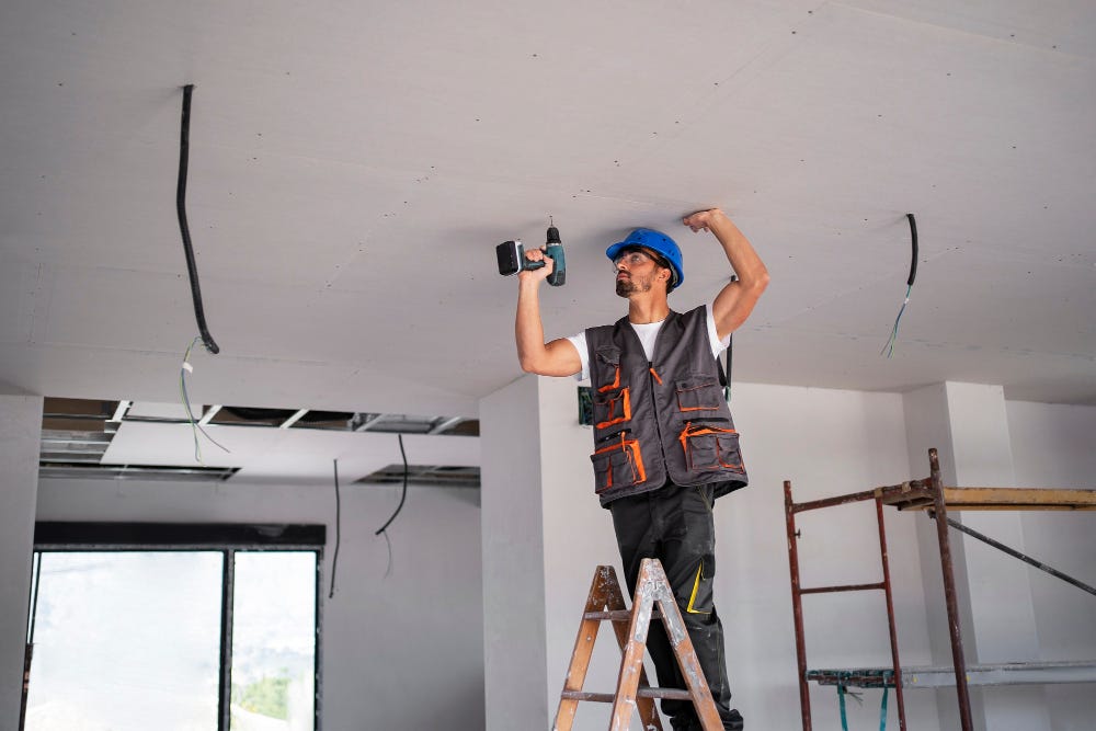 Find Efficient Professionals for Drywall Repair Service at MS Construction
