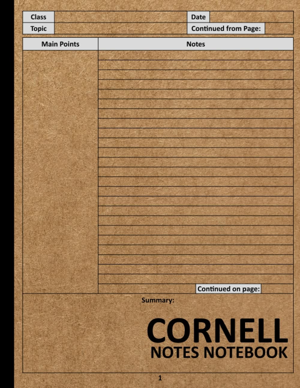 [EPUB[BEST]} Cornell Notes Notebook Cornell Note Taking System for Students and Teachers with