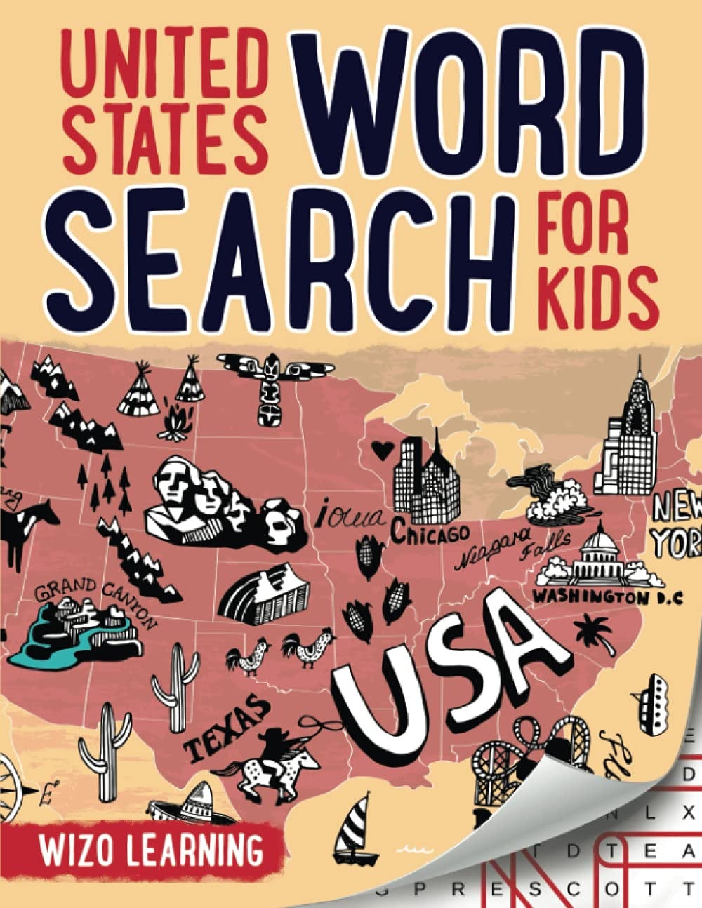 [READ][BEST]} United States Word Search For Kids: Learn American States ...