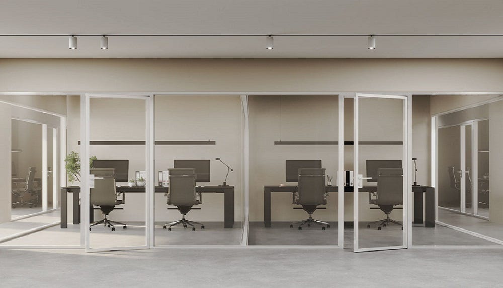 How Glass Office Partitions Suits Every Workspace by Brisk