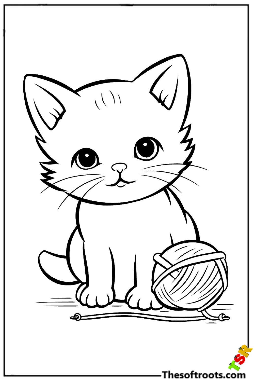 Free Printable Cat Coloring Pages for Kids - Get Coloring Pages