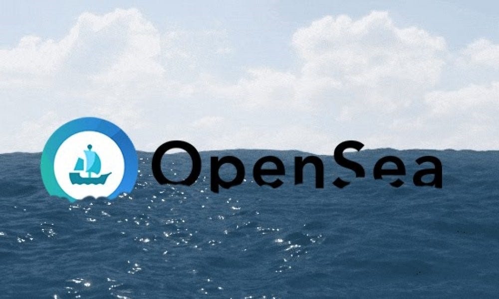 Open Sea Продажа Nft