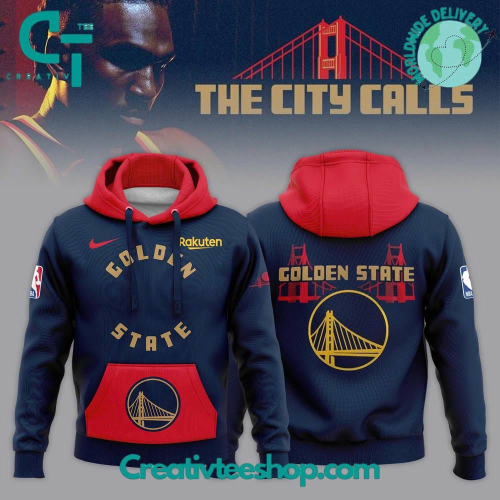 Warriors City Glide SlimFit HP Tech Zip Hoodie (Black / Red)