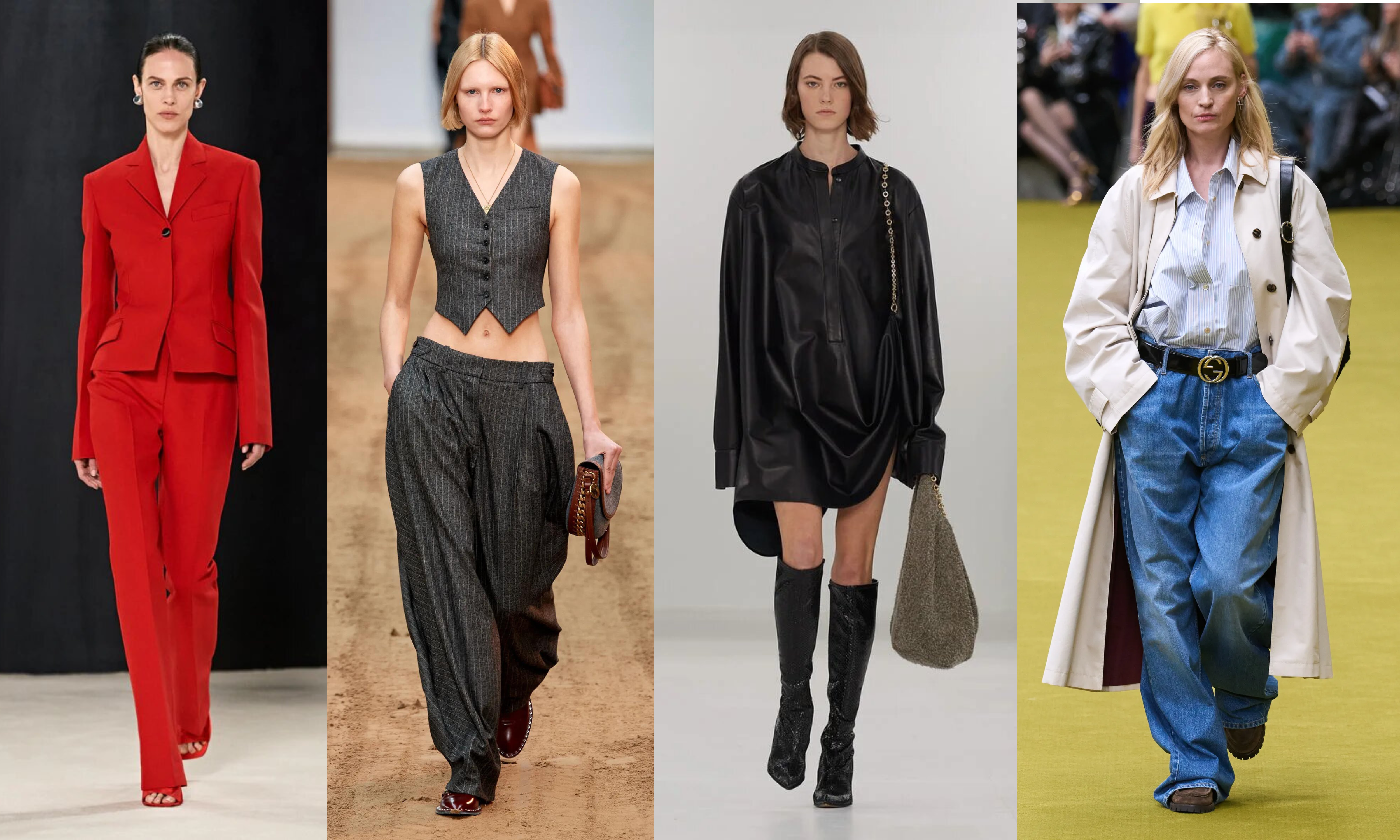 Emma Chamberlain Wears Lip Dress & Jean Boots for Loewe's Fashion