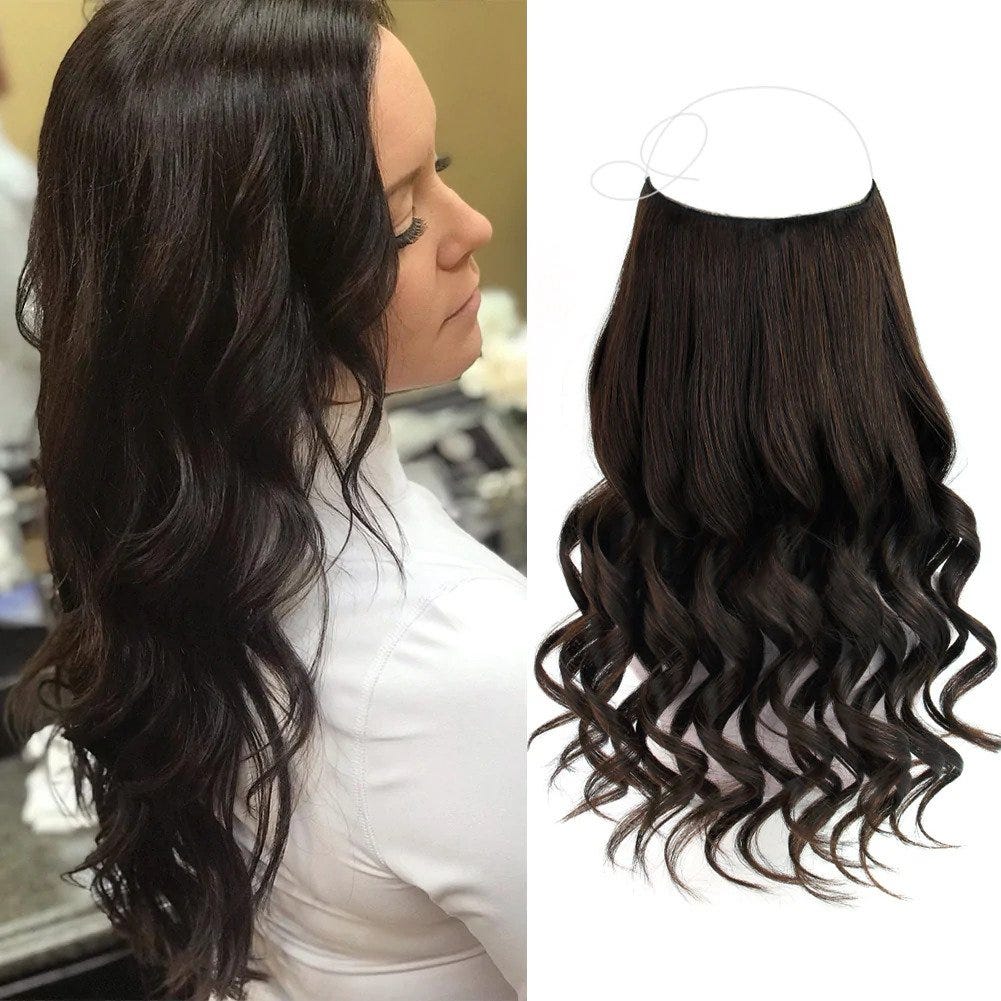 How Do Halo Hair Extensions Work? by roman Medium