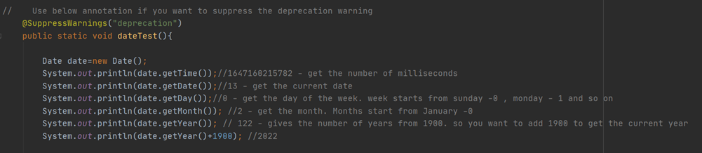 Date in Java — Old way (Deprecated) | by Madushika Sewwandi | Medium