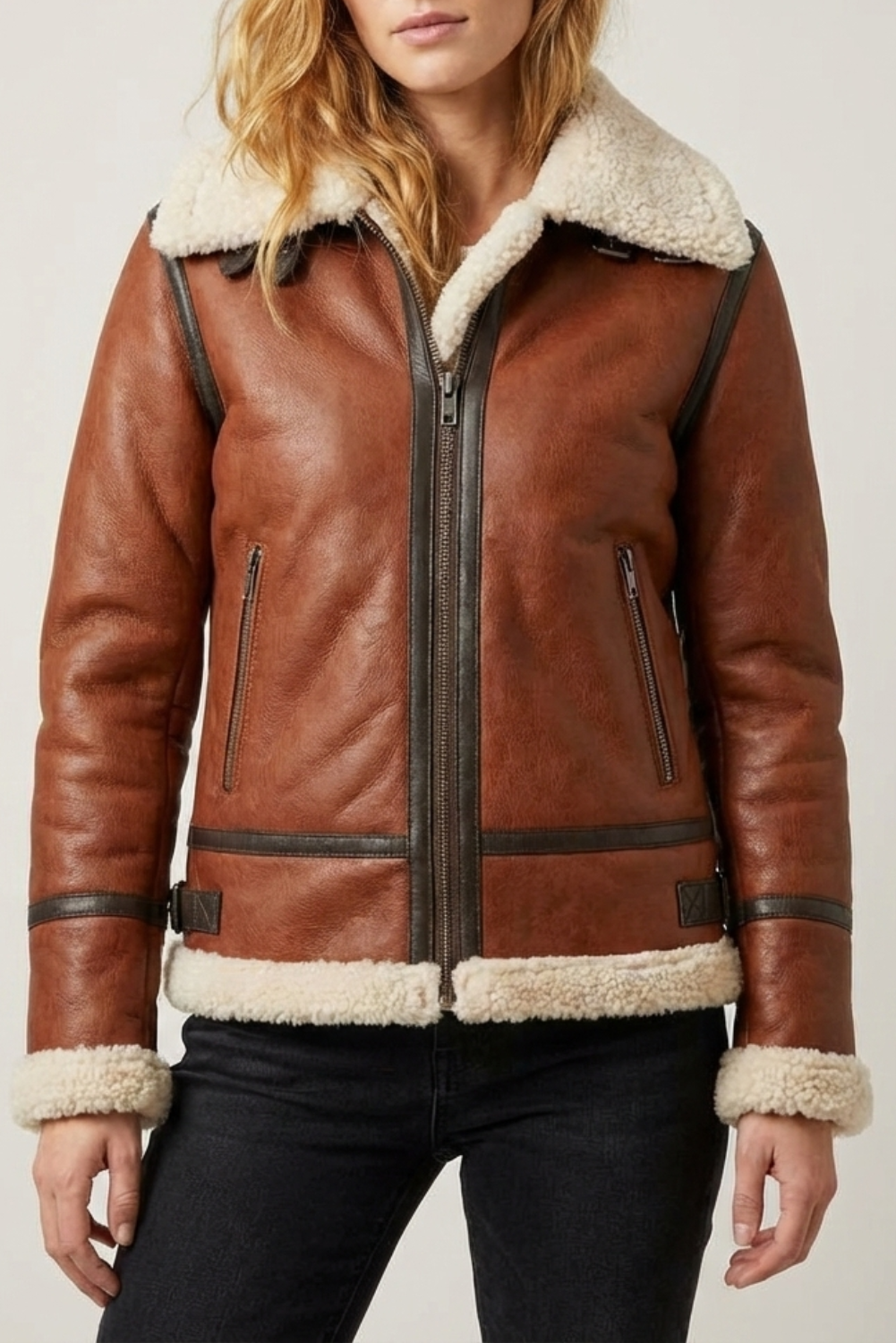 Why the Emma Brown B3 RAF Shearling Aviator Jacket Is a Winter Essential for Women